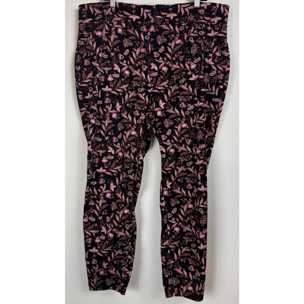 Terra And Sky Black Skinny Pants Women's Size 20w-22w
